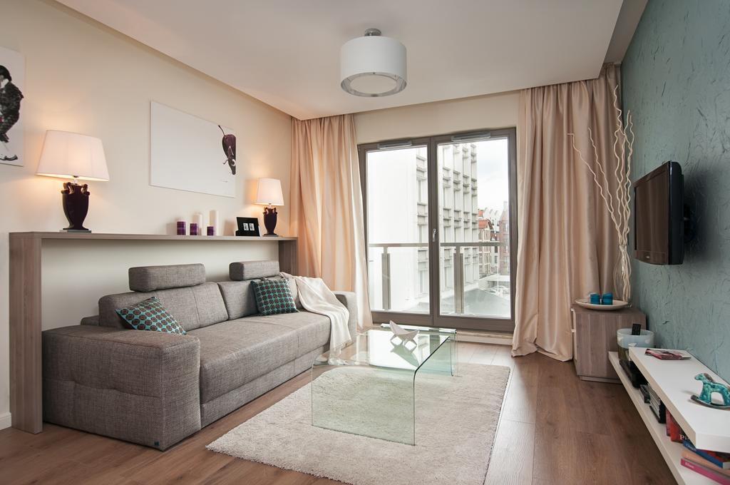 Waterlane Pool & Gym Apartments Gdańsk Kültér fotó
