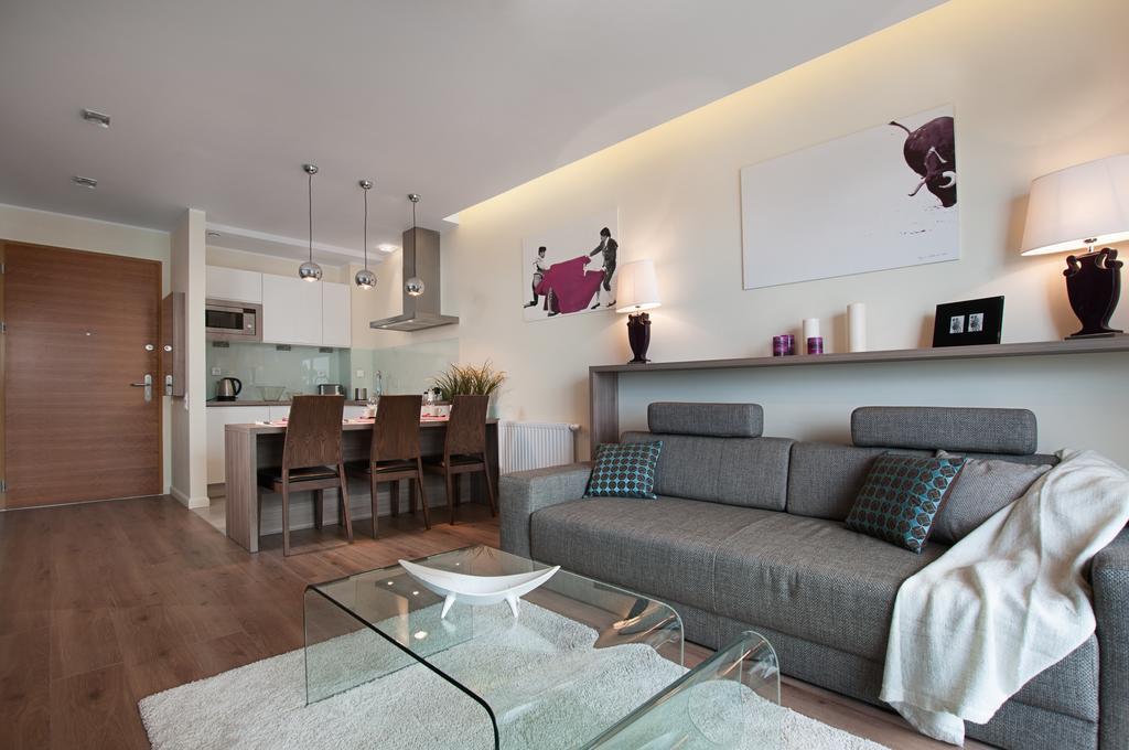 Waterlane Pool & Gym Apartments Gdańsk Kültér fotó