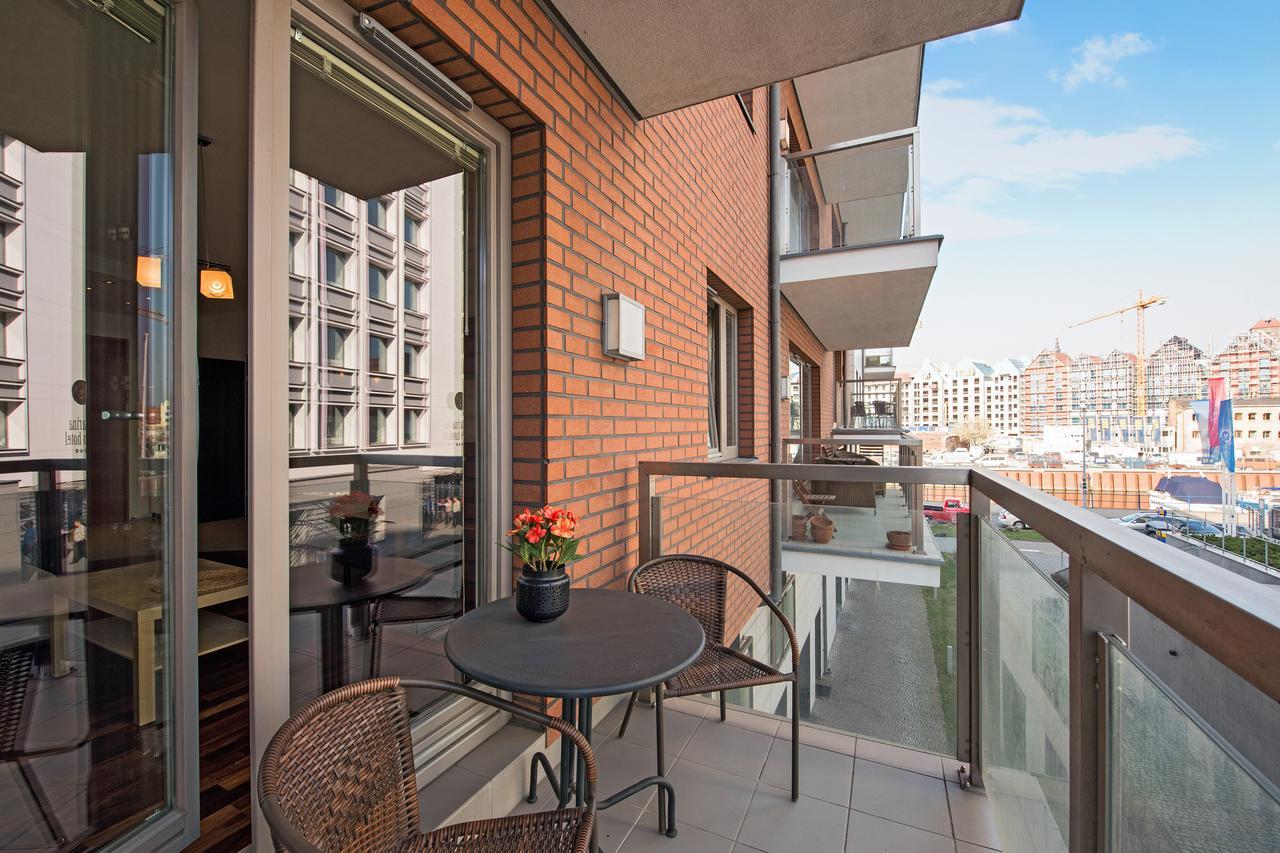 Waterlane Pool & Gym Apartments Gdańsk Kültér fotó